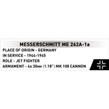 COBI Messerschmitt Me 262-1A, Juegos de construcción 