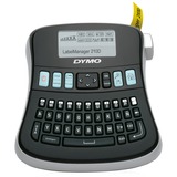 Dymo LabelManager ™ 210D QWERTZ Kitcase, Rotulador negro/Plateado, QWERTZ, Transferencia térmica, 180 x 180 DPI, 12 mm/s, Negro, Gris
