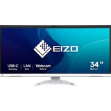 EIZO FlexScan EV3450XC-WT pantalla para PC 86,6 cm (34.1") 3440 x 1440 Pixeles UltraWide Quad HD LED Blanco, Monitor LED blanco, 86,6 cm (34.1"), 3440 x 1440 Pixeles, UltraWide Quad HD, LED, 5 ms, Blanco