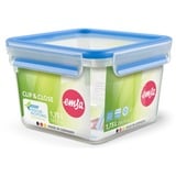 Emsa 508537 recipiente de almacenar comida Rectangular Caja 1,75 L Azul, Transparente 1 pieza(s) transparente/Azul, Caja, Rectangular, 1,75 L, Azul, Transparente, Plástico, Alemania