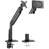 HAGOR 8702 soporte para monitor 109,2 cm (43") Negro Escritorio, Soporte de monitor negro, Abrazadera, 18 kg, 43,2 cm (17"), 109,2 cm (43"), 100 x 100 mm, Negro