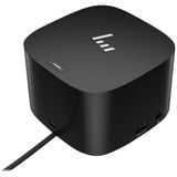 HP Thunderbolt Dock G4 120 W reacondicionado, Estación de acoplamiento negro
