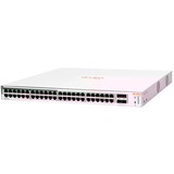 Hewlett Packard Enterprise Aruba Instant On 1830 48G 24p Class4 PoE 4SFP 370W Gestionado L2 Gigabit Ethernet (10/100/1000) Energía sobre Ethernet (PoE) 1U, Interruptor/Conmutador Gestionado, L2, Gigabit Ethernet (10/100/1000), Energía sobre Ethernet (PoE), Montaje en rack, 1U