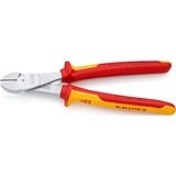 KNIPEX Alicates de corte potente 74 06 250 VDE rojo/Amarillo
