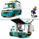 LEGO City Ambulancia de Emergencias, Juegos de construcción Juego de construcción, 5 año(s), Plástico, 184 pieza(s), 426 g