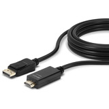 Lindy Cable adaptador DisplayPort > HDMI 10,2 Gbit/s negro