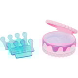 MGA Entertainment Yummiland Beauty Bag Playset + Lip Gloss Doll - Ice Cream Beauty Bag, Manualidades Minifigura, Femenino, 4 año(s), Niño/niña, Multicolor