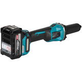 Makita Amoladora recta a batería GD001GZ XGT, 40 voltios negro/Azul