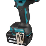 Makita Taladro atornillador percutor a batería DHP492RTJ, 18Volt, Martillo atornillador azul/Negro
