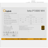 Ocypus Iota P1000 White, Fuente de alimentación de PC blanco