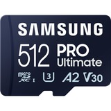 SAMSUNG MB-MY512S 512 GB MicroSDXC UHS-I, Tarjeta de memoria azul oscuro, 512 GB, MicroSDXC, UHS-I, 200 MB/s, 130 MB/s, Class 3 (U3)