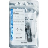 SMARTKEEPER ESSENTIAL Cerradura para puerto Micro USB-B (MUL04) + Llave de bloqueo Mini (U04), Cerradura insertable 