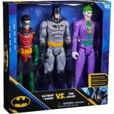 Spin Master BATMAN - DC COMICS - Pack Figura Batman Y Robin contra Joker: Figuras de Acción de 30 cm - 6064967 - Superheroes Juguetes - Juguetes Niños 3 Años +, Muñecos DC Comics BATMAN - - Pack Figura Batman Y Robin contra Joker: Figuras de Acción de 30 cm - 6064967 - Superheroes Juguetes - Juguetes Niños 3 Años +, 3 año(s), Multicolor