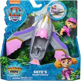 Spin Master PATRULLA CANINA - Pack Figura Skye Jungle Pups y Vehículo Halcón - Patrulla Canina Juguetes - 6067760 - Juguetes Niños 3 años + - Regalo Niño 3 años +, Vehículo de juguete PAW Patrol PATRULLA CANINA - Pack Figura Skye Jungle Pups y Vehículo Halcón - Patrulla Canina Juguetes - 6067760 - Juguetes Niños 3 años + - Regalo Niño 3 años +, Vehículo, PAW Patrol, 3 año(s), Plástico, Gris, Rosa, Púrpura