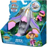 Spin Master PATRULLA CANINA - Pack Figura Skye Jungle Pups y Vehículo Halcón - Patrulla Canina Juguetes - 6067760 - Juguetes Niños 3 años + - Regalo Niño 3 años +, Vehículo de juguete PAW Patrol PATRULLA CANINA - Pack Figura Skye Jungle Pups y Vehículo Halcón - Patrulla Canina Juguetes - 6067760 - Juguetes Niños 3 años + - Regalo Niño 3 años +, Vehículo, PAW Patrol, 3 año(s), Plástico, Gris, Rosa, Púrpura