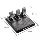 Thrustmaster T248R Carbono USB Volante + Pedales Analógico/Digital PC, PlayStation 4, PlayStation 5 negro, Volante + Pedales, PC, PlayStation 4, PlayStation 5, Botón modo, Botón menú, Cruceta, Analógico/Digital, Hybrid drive, Alámbrico