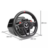 Thrustmaster T248R Carbono USB Volante + Pedales Analógico/Digital PC, PlayStation 4, PlayStation 5 negro, Volante + Pedales, PC, PlayStation 4, PlayStation 5, Botón modo, Botón menú, Cruceta, Analógico/Digital, Hybrid drive, Alámbrico