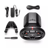Thrustmaster T248R Carbono USB Volante + Pedales Analógico/Digital PC, PlayStation 4, PlayStation 5 negro, Volante + Pedales, PC, PlayStation 4, PlayStation 5, Botón modo, Botón menú, Cruceta, Analógico/Digital, Hybrid drive, Alámbrico