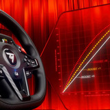Thrustmaster T248R Carbono USB Volante + Pedales Analógico/Digital PC, PlayStation 4, PlayStation 5 negro, Volante + Pedales, PC, PlayStation 4, PlayStation 5, Botón modo, Botón menú, Cruceta, Analógico/Digital, Hybrid drive, Alámbrico