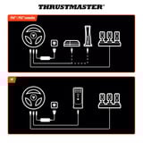Thrustmaster T248R Carbono USB Volante + Pedales PC, PlayStation 4, PlayStation 5 negro, Volante + Pedales, PC, PlayStation 4, PlayStation 5, Hybrid drive, Alámbrico, USB, Carbono