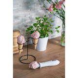 Unold 488990 sacabolas de helado Cuchara de helado 4 mm blanco, Cuchara de helado, Plástico, Acero inoxidable, Blanco, Agujero para colgar, 210 mm, 4 mm