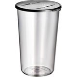 Unold 7126 batidora y accesorio para mezclar alimentos Vaso de mezcla, Taza transparente, Vaso de mezcla, 0,6 L, Negro, Transparente, Plástico, 145 mm, 20 g