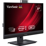 ViewSonic VG Series VG2757V-2K pantalla para PC 68,6 cm (27") 2560 x 1440 Pixeles Quad HD LED Negro, Monitor LED negro (mate)/Gris, 68,6 cm (27"), 2560 x 1440 Pixeles, Quad HD, LED, 5 ms, Negro