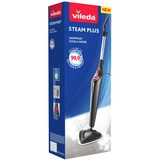 Vileda Limpiador a vapor Steam Plus, Limpiador de vapor negro/Rojo