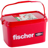 fischer Taco DuoPower 6x50, Pasador gris claro/Rojo