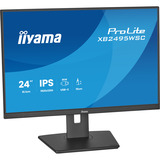 iiyama ProLite XB2495WSC-B1, Monitor LED negro (mate)