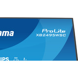 iiyama ProLite XB2495WSC-B1, Monitor LED negro (mate)
