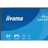iiyama ProLite XB2495WSC-B1, Monitor LED negro (mate)
