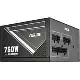 ASUS ATS-750G unidad de fuente de alimentación 750 W 20+4 pin ATX ATX Negro, Fuente de alimentación de PC negro, 750 W, 110 - 240 V, Activo, 100 W, 750 W, 100 W