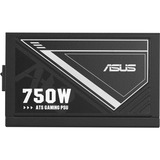 ASUS ATS-750G unidad de fuente de alimentación 750 W 20+4 pin ATX ATX Negro, Fuente de alimentación de PC negro, 750 W, 110 - 240 V, Activo, 100 W, 750 W, 100 W