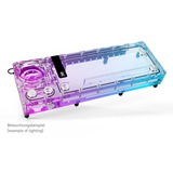 Alphacool Depósito plano Core 360 derecho D5/VPP, Depósito de expansión transparente