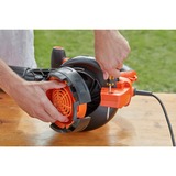 BLACK+DECKER BEBLV301-QS soplador de hoja 3000 W, Aspirador/soplador negro/Naranja, Soplador de mochila, 206 kmh, 404 kmh, 268 m³/h, 72 L, Negro, Naranja