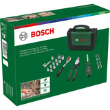Bosch Juego de herramientas para arrancar, 26 piezas, Kit de herramientas verde/Negro