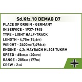 COBI Sd.Kfz 10 Demag D7, Juegos de construcción 