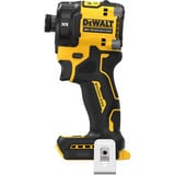 DEWALT Atornillador de impacto hidráulico a batería DCF870NT, 1/4", 18 Voltios, Tornillo de percusión amarillo/Negro