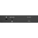 D-Link DMS-107/E switch No administrado Gigabit Ethernet (10/100/1000) Negro, Interruptor/Conmutador No administrado, Gigabit Ethernet (10/100/1000)