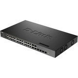 D-Link DXS-3410-32XY switch Gestionado L3 Fast Ethernet (10/100) Negro, Interruptor/Conmutador Gestionado, L3, Fast Ethernet (10/100), Bidireccional completo (Full duplex), Montaje en rack