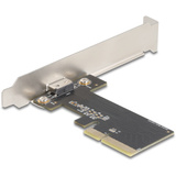 DeLOCK Tarjeta PCI Express x4 a 1 x externo OCuLink SFF-8612 - LP, Tarjeta de interfaz 
