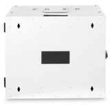 Digitus Carcasa de pared de la serie Unique - de dos piezas, giratoria, Armario IT gris claro, giratoria, Bastidor de pared, 9U, 100 kg, Gris