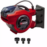 EINHELL Carrete de manguera a batería Power X-Change GE-HR 18/30 WH Li-Solo, 18 Voltios, Soporte para manguera rojo