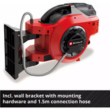 EINHELL Carrete de manguera a batería Power X-Change GE-HR 18/30 WH Li-Solo, 18 Voltios, Soporte para manguera rojo