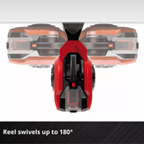 EINHELL Carrete de manguera a batería Power X-Change GE-HR 18/30 WH Li-Solo, 18 Voltios, Soporte para manguera rojo