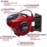 EINHELL GE-HR 18/30 WH Li-Solo, 4173771, Soporte para manguera rojo