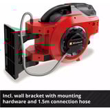 EINHELL GE-HR 18/30 WH Li-Solo, 4173771, Soporte para manguera rojo