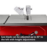 EINHELL Sierra circular de mesa TC-TS 8 rojo