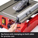 EINHELL Sierra circular de mesa TC-TS 8 rojo